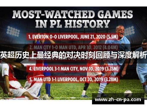 英超历史上最经典的对决时刻回顾与深度解析